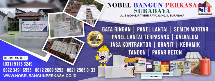 banner pt nobel bangun perkasa surabaya