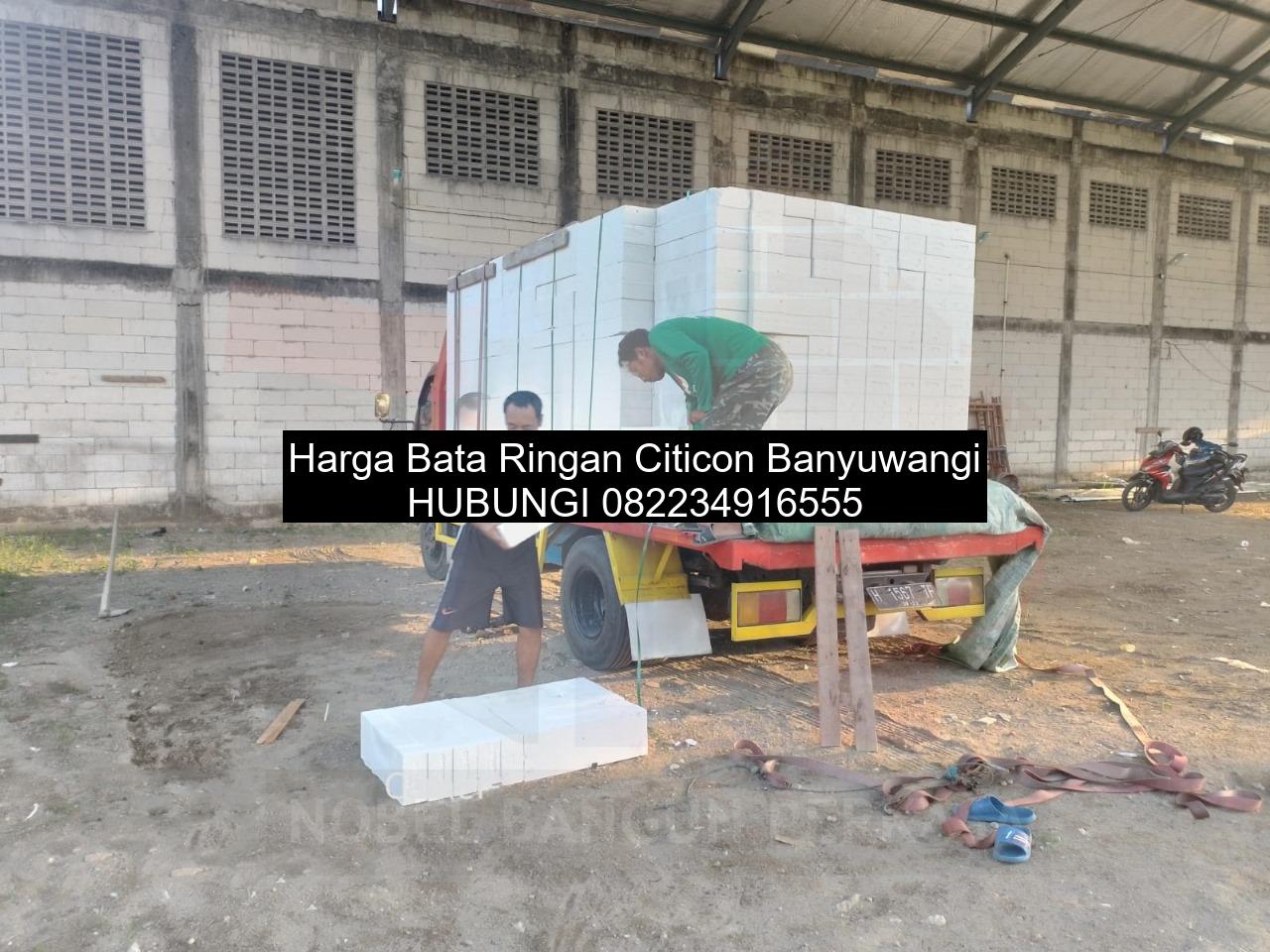 Harga Bata Ringan Citicon Banyuwangi