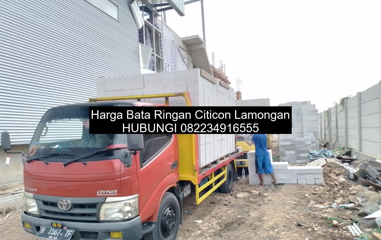 Harga Bata Ringan Citicon Lamongan